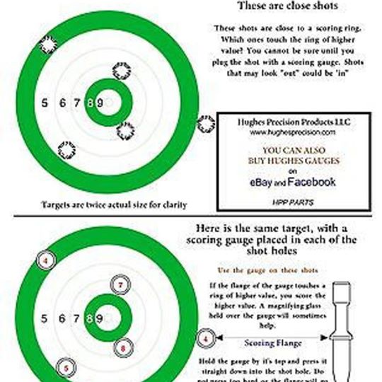 TARGET SCORING GAUGE .32 Caliber - Image 4