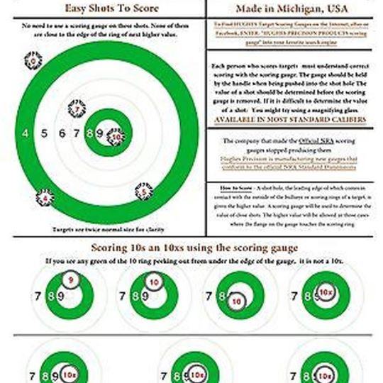 TARGET SCORING GAUGE .32 Caliber - Image 3