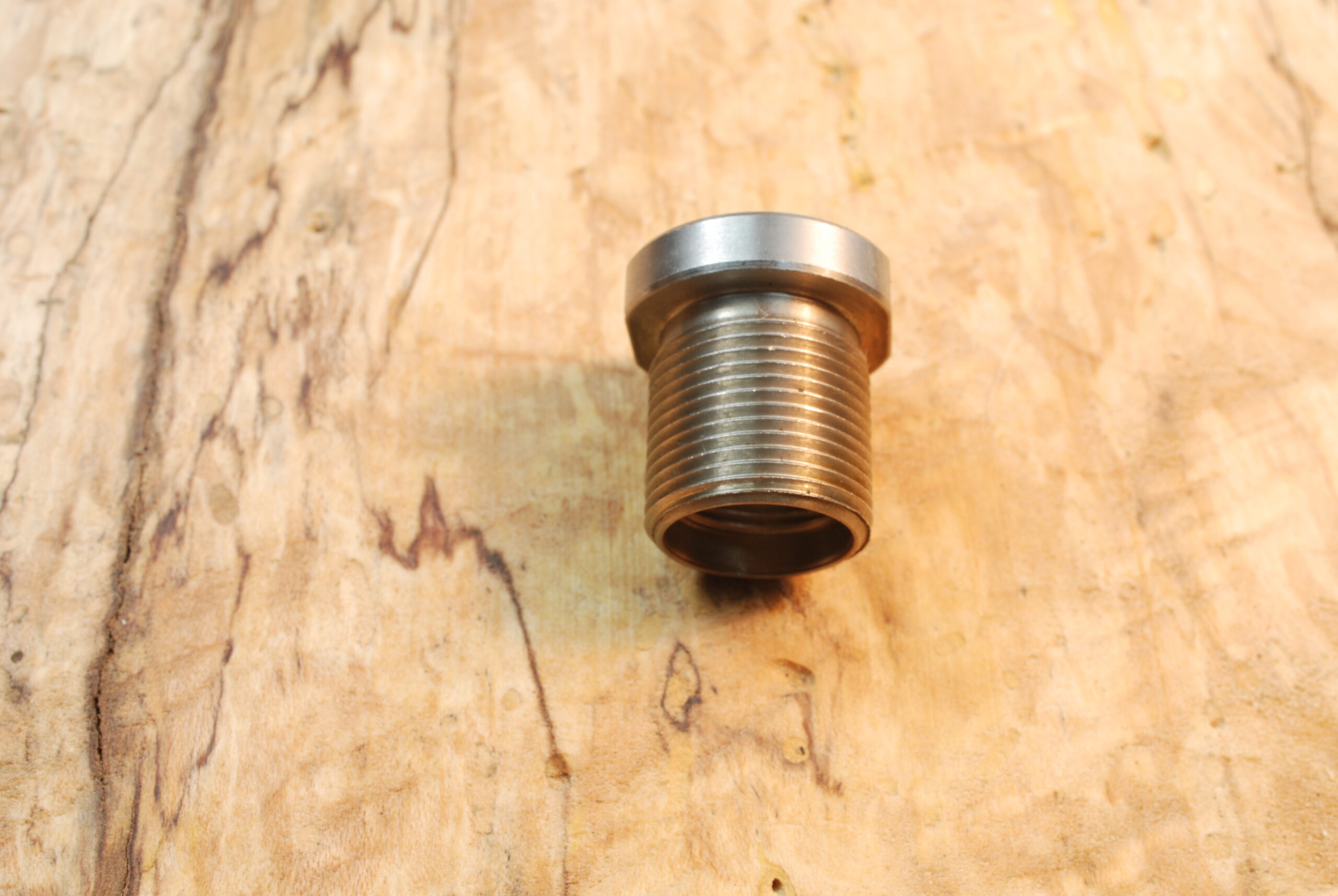 1/2-28 ( female ) to 5/8-24 ( male ) Thread adapter converter - Stainless Steel - SKU#019 - Image 4
