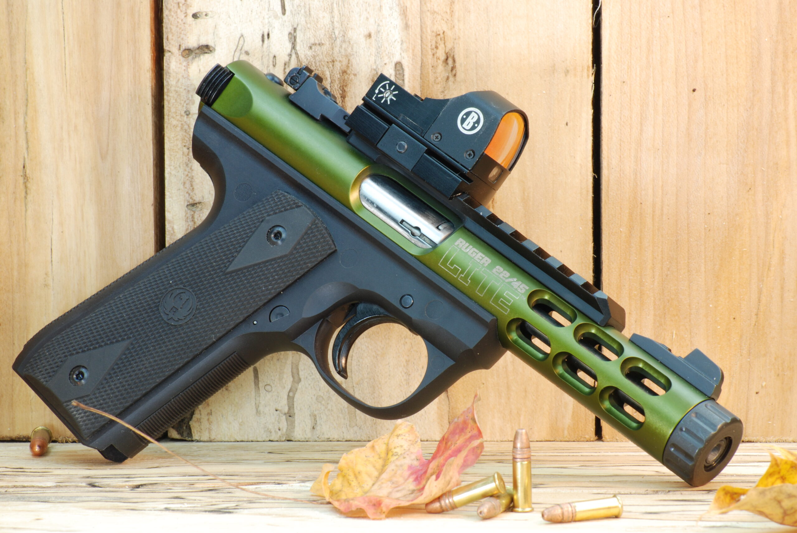 RUGER 22/45, Fluted Thread Protector 1/2"-28TPI, .440" Long, 1" Diameter - SKU#9400 - Image 3