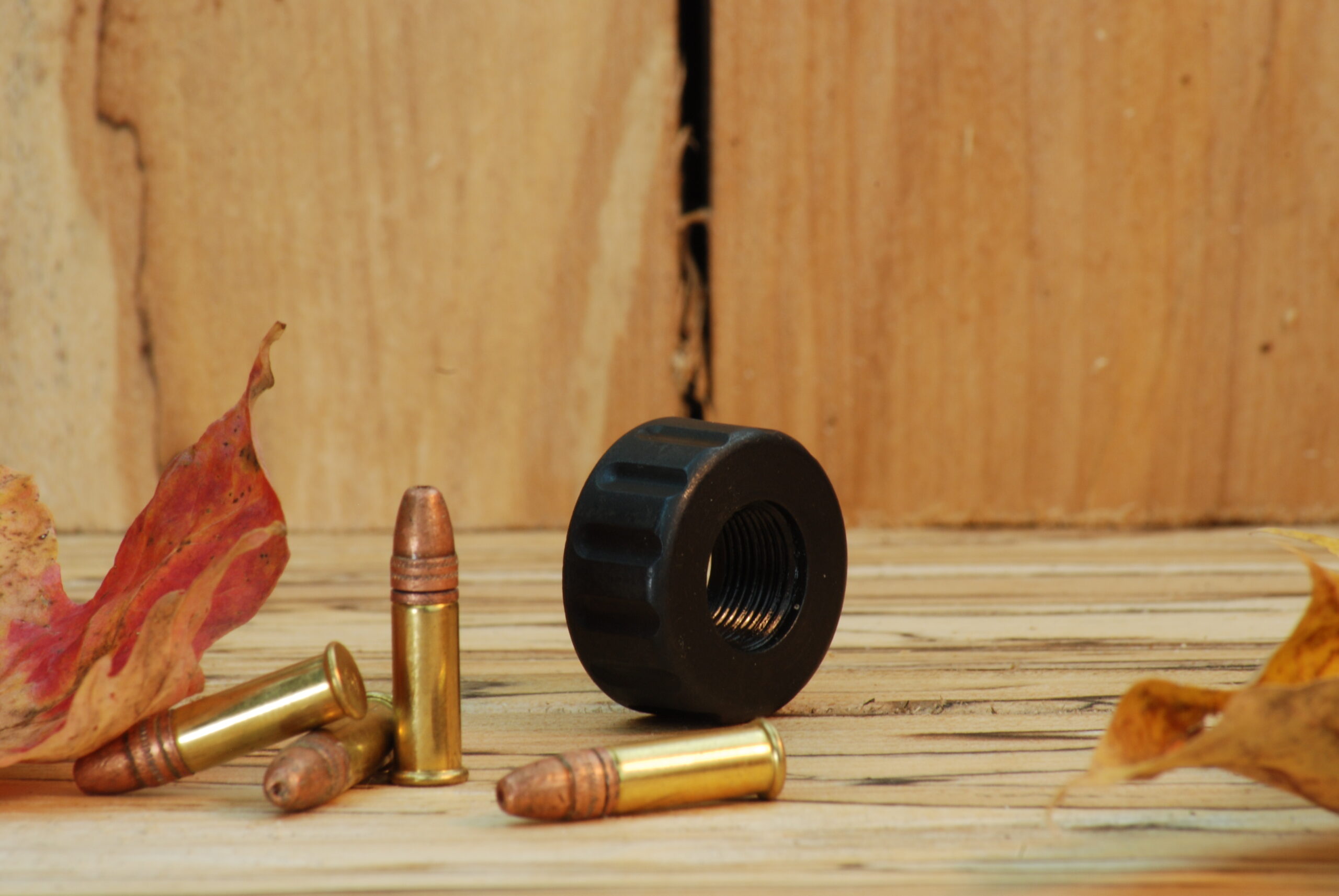 RUGER 22/45, Fluted Thread Protector 1/2"-28TPI, .440" Long, 1" Diameter - SKU#9400