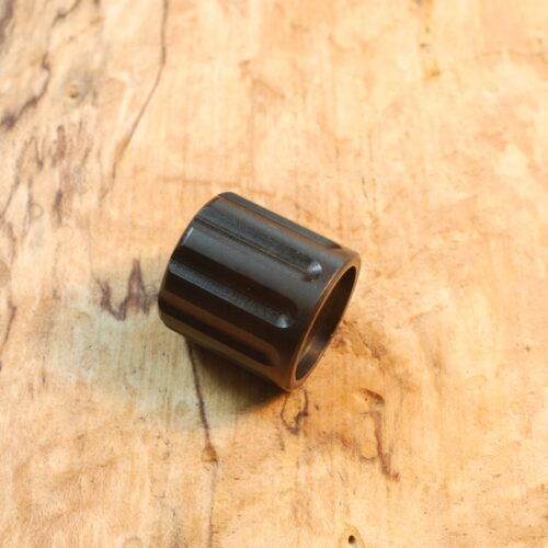 1/2"-28 TPI - Fluted Thread Protector -Blued- .625" OD x .625" OAL, - SKU#9310