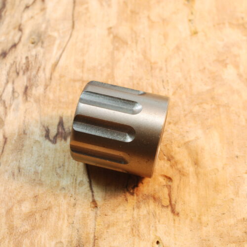5/8"- 24 TPI, EXTRA LONG STAINLESS Fluted Thread Protector .750" x OD x .750" Long SKU#9531