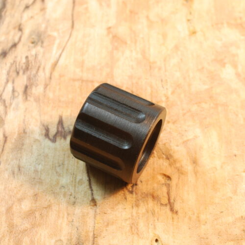 1/2"-28 TPI - Blued Fluted Thread Protector - .750" Diameter X .625" Long - SKU#9340