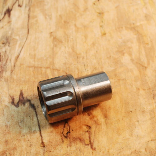 RUGER SR22, Stainless Steel, Adapter with Thread Protector, 1/2" X 28 TPI - SKU#022