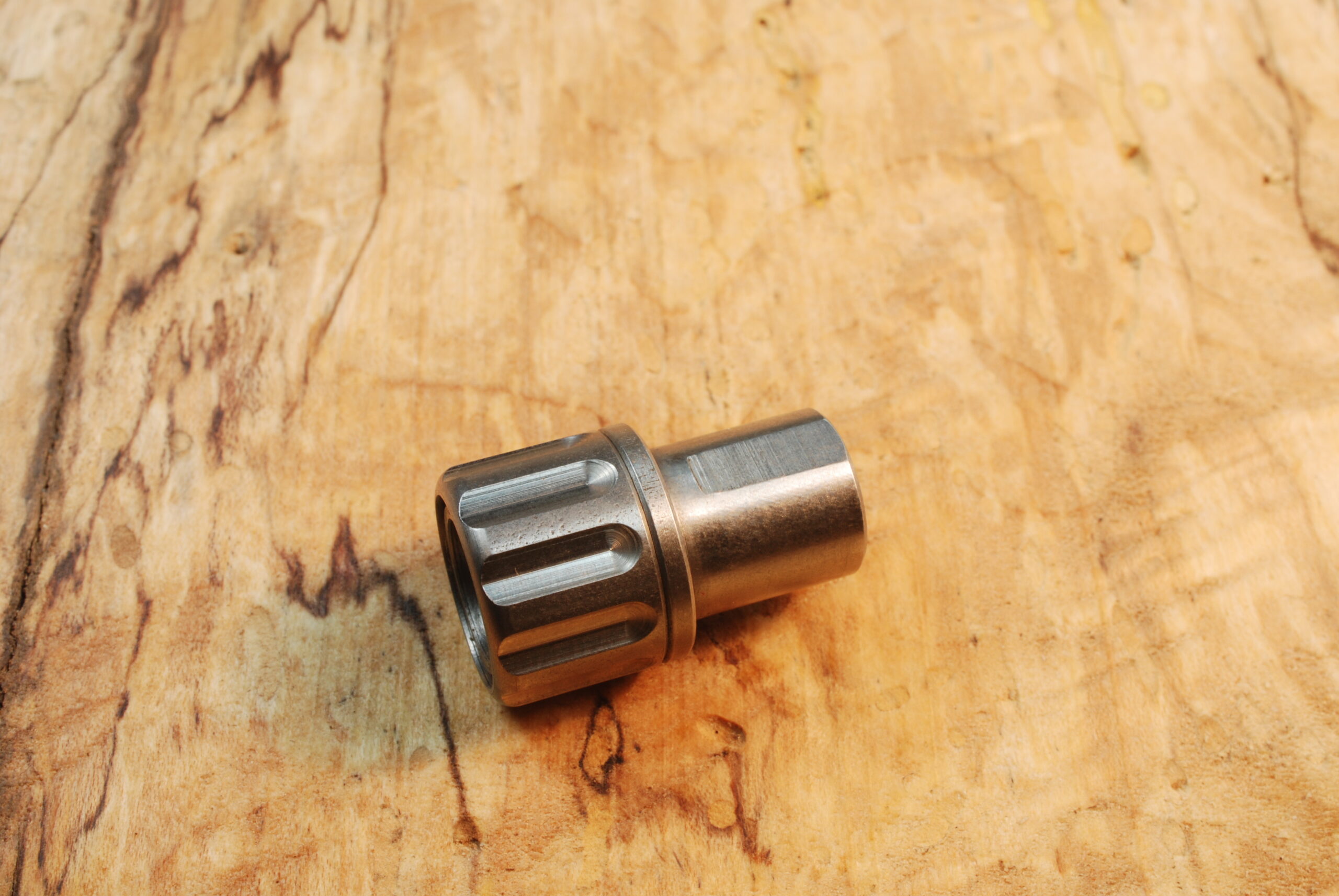 RUGER SR22, Stainless Steel, Adapter with Thread Protector, 1/2" X 28 TPI - SKU#022