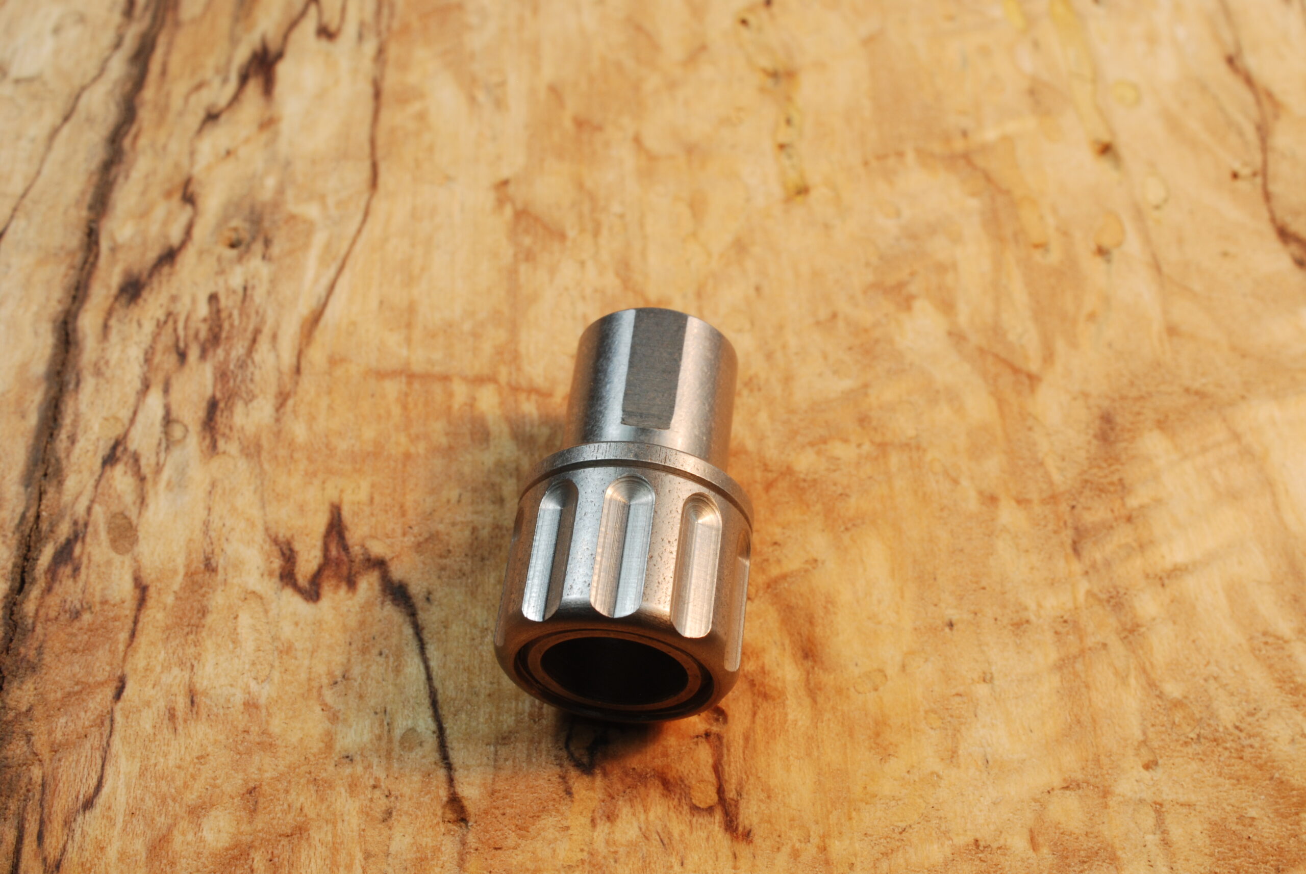 RUGER SR22, Stainless Steel, Adapter with Thread Protector, 1/2" X 28 TPI - SKU#022 - Image 2