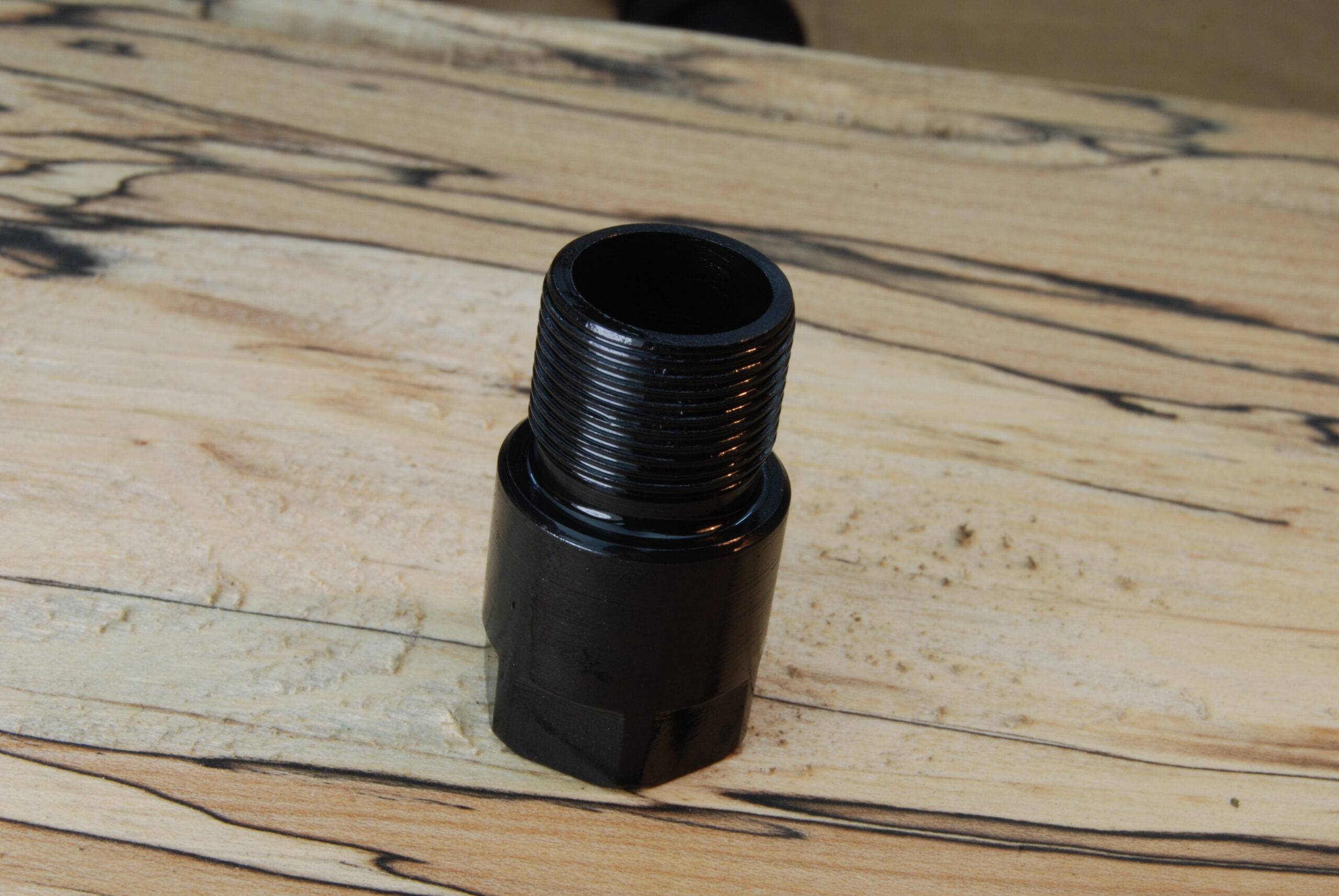 Thread Converter, 9/16"-24 (female) to .578"-28 TPI (male) - SKU#052 - Image 4