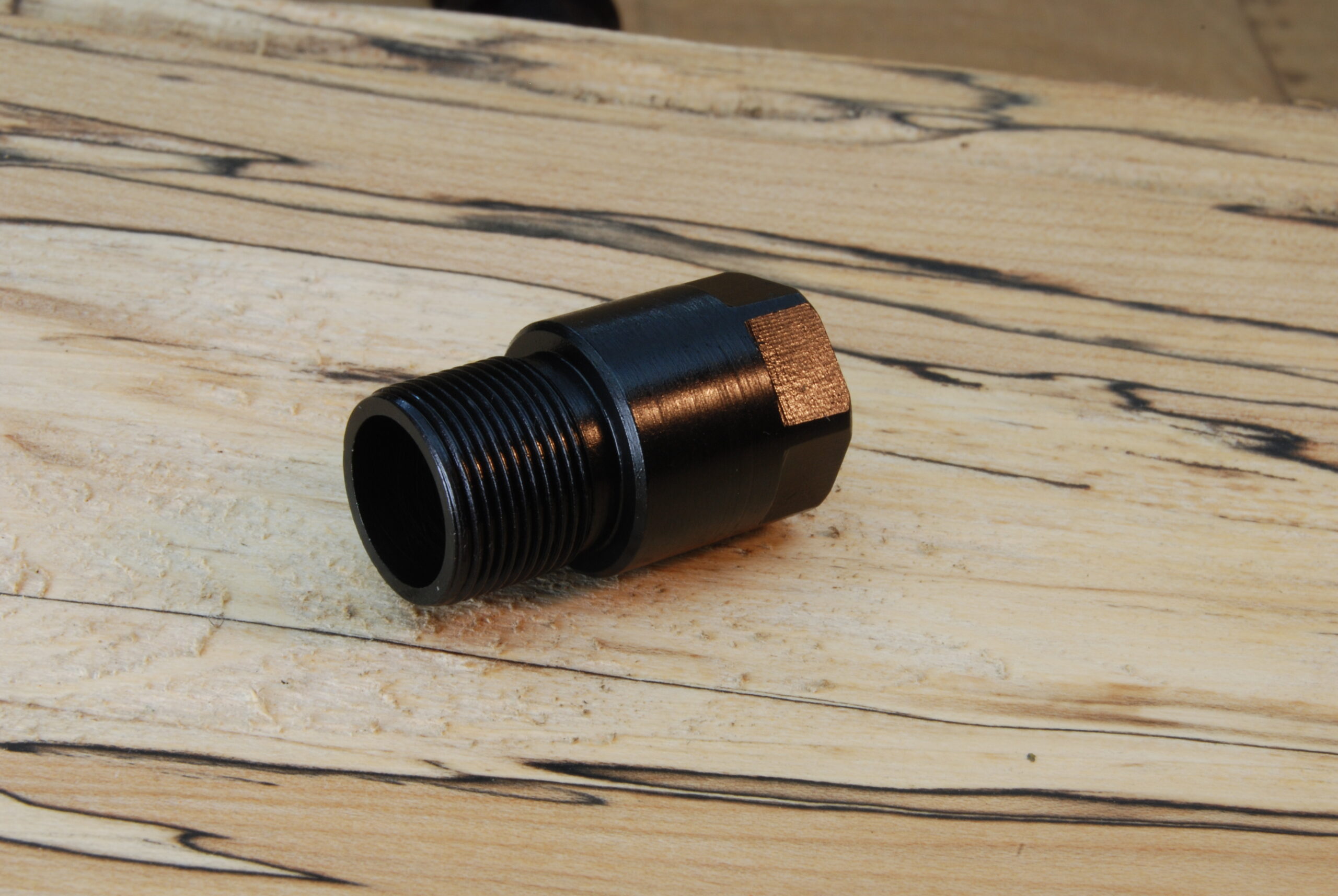M13.5 X 1LH (female) to .578"-28 TPI (male) METRIC to U.S. Converter - SKU#051 - Image 2