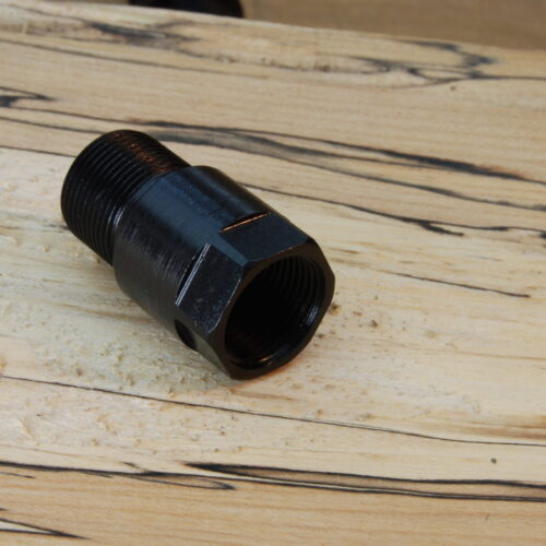 M13.5 X 1LH  (female) to .578"-28 TPI (male) METRIC to U.S. Converter - SKU#051