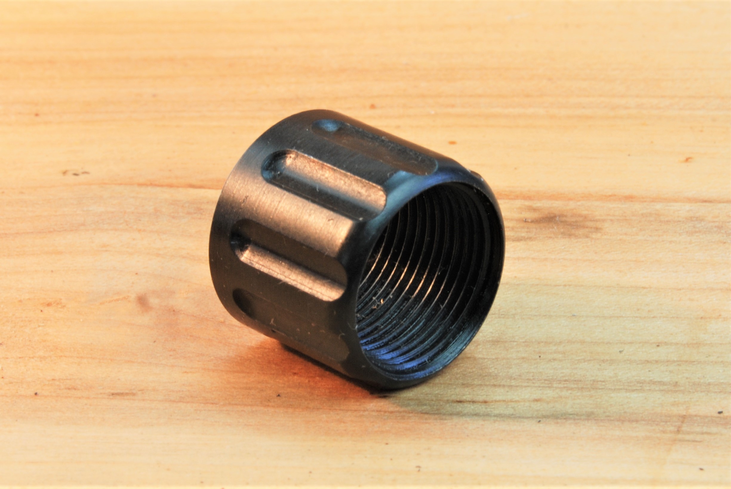 18mm x 1 RH Thread Protector .812" Diameter, .625" Long, M18x1 Blued - SKU#9180 - Image 3
