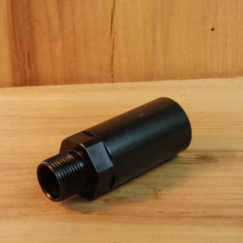 1/2-28  to 1/2-28 BLUED Barrel EXTENSION 1-1/2" Long - SKU#037