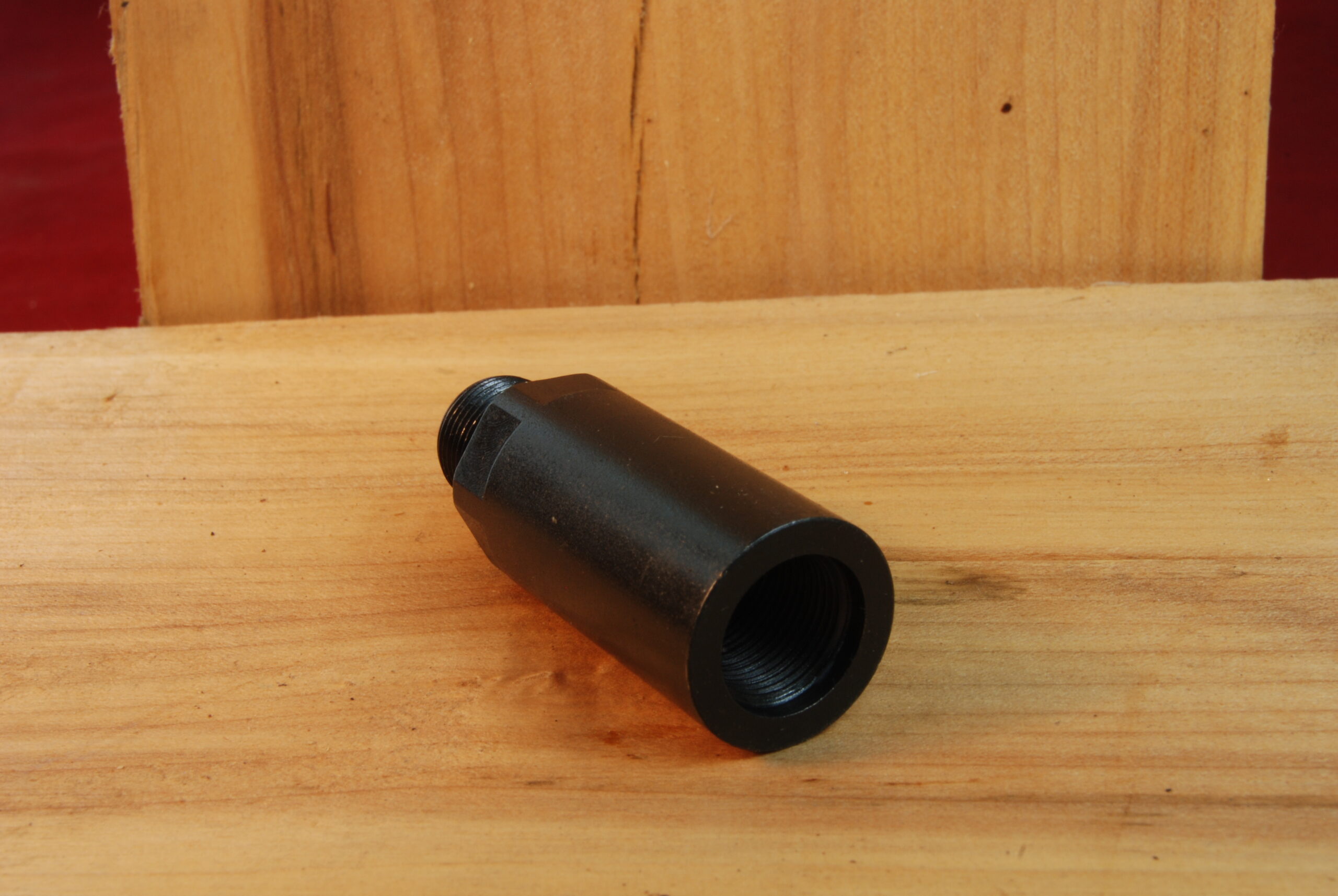 1/2-28 to 1/2-28 BLUED Barrel EXTENSION 1-1/2" Long - SKU#037 - Image 3