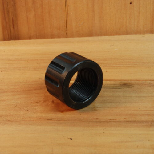 .578"-28 Blued Thread Protector .750" OD x .500"  Long fits most 45 ACP pistols - SKU#9460