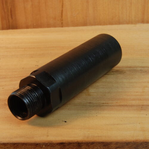 1/2-28  to 1/2-28 Barrel EXTENSION, Threaded Adapter 2-1/4" Extra Long  - SKU#036