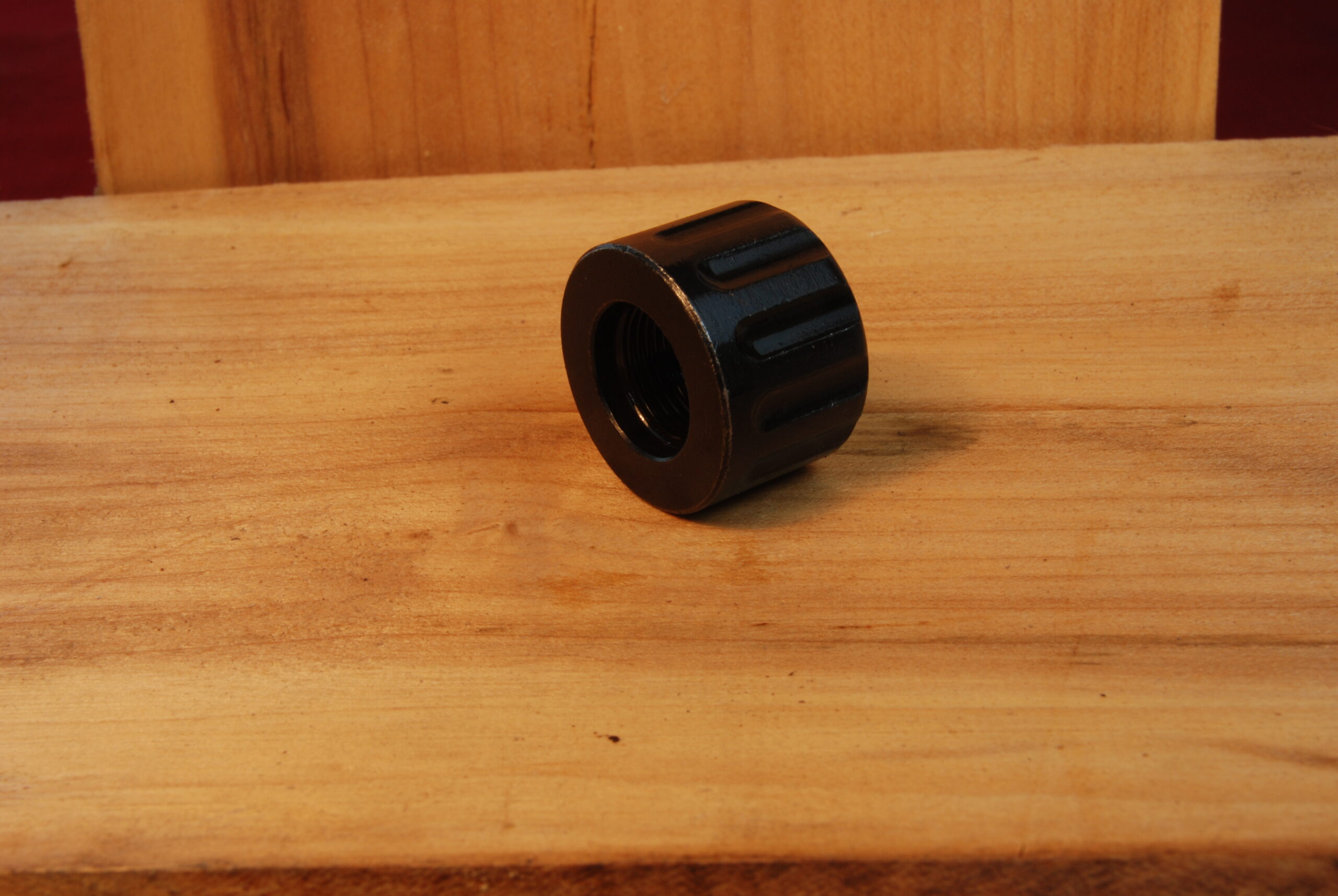 1/2"- 28 TPI, Blued Fluted Thread Protector .905" OD x .625" Long - SKU#9390 - Image 2