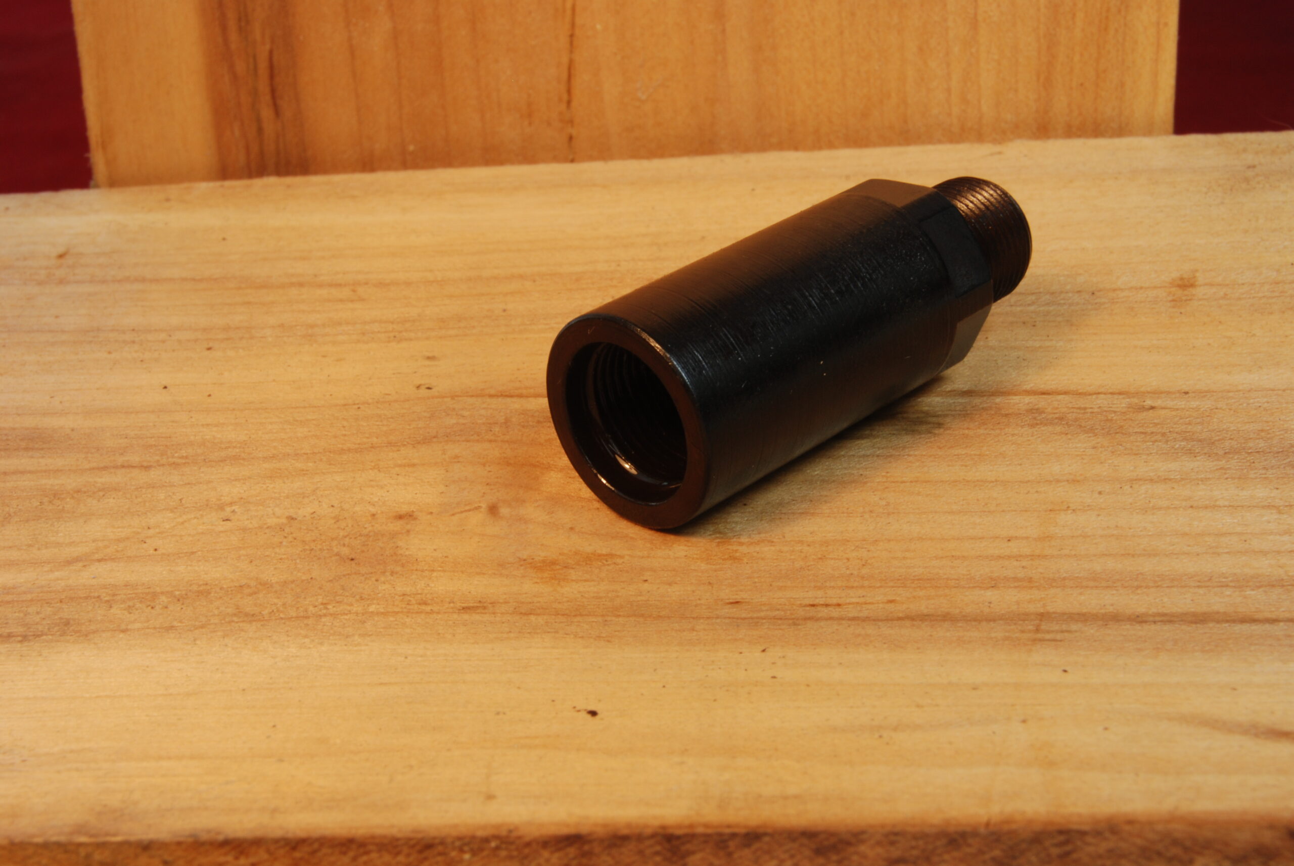 M13.5 X 1 LH to 1/2-28 TPI -Barrel EXTENSION, Adapter 1.5" (1-1/2") Length- SKU#048 - Image 4