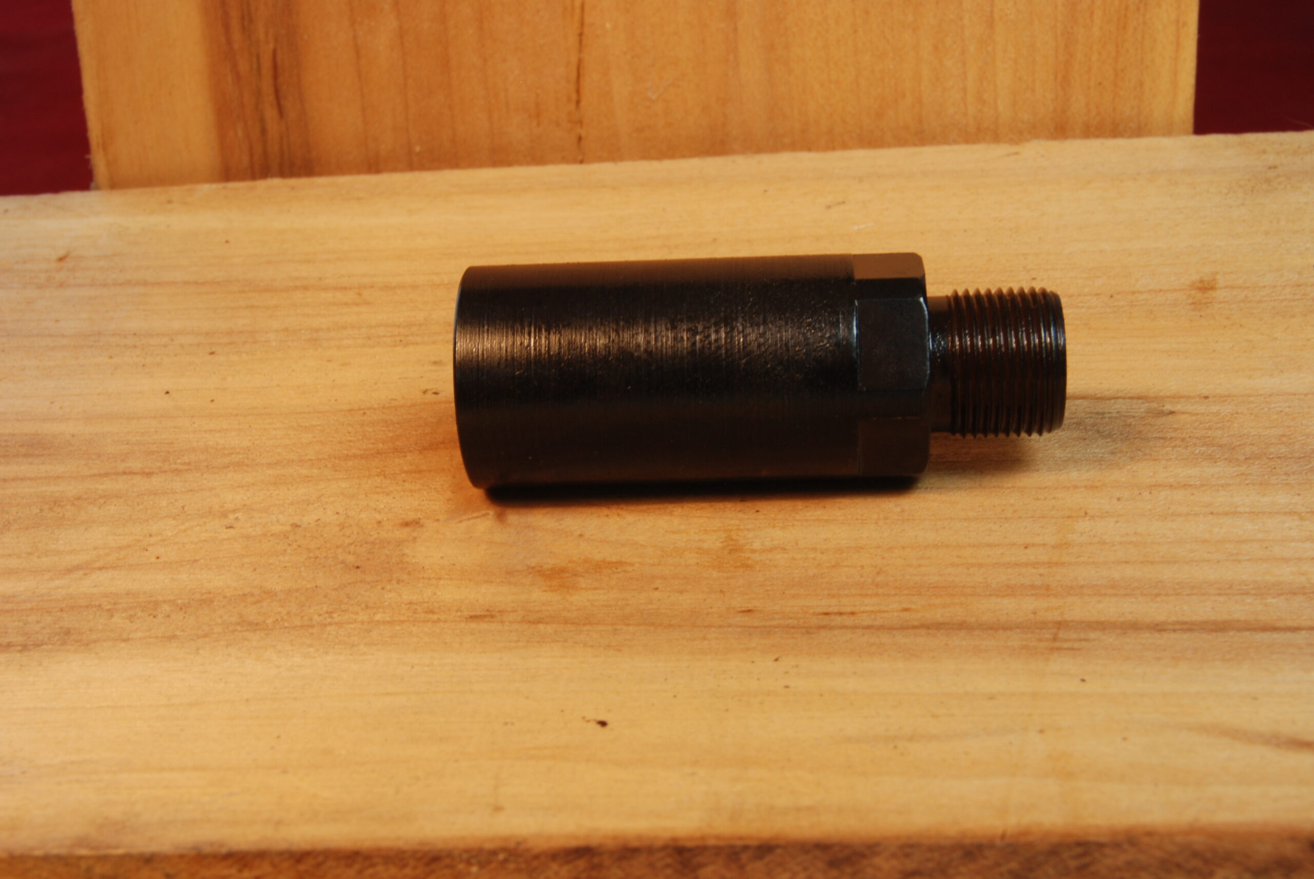 M13.5 X 1 LH to 1/2-28 TPI -Barrel EXTENSION, Adapter 1.5" (1-1/2") Length- SKU#048 - Image 3