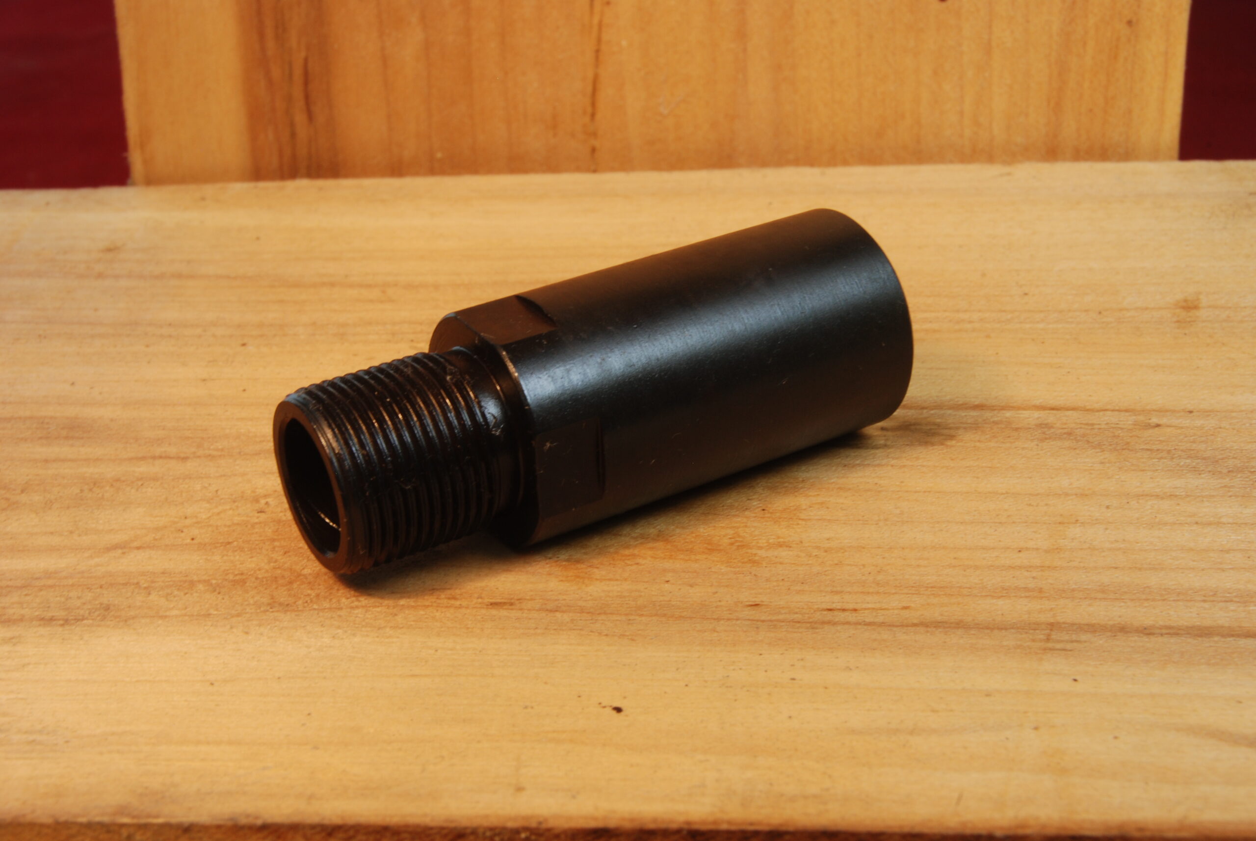 1-1/2" Length Barrel EXTENSION, 5/8"-24 TPI to 5/8"-24 TPI -Threaded Adapter - SKU#078