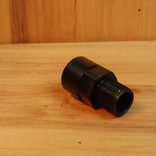 U.S. to METRIC - 1/2" x 28 to M13.5 x 1 LH - Barrel Adapter Thread Converter SKU#060