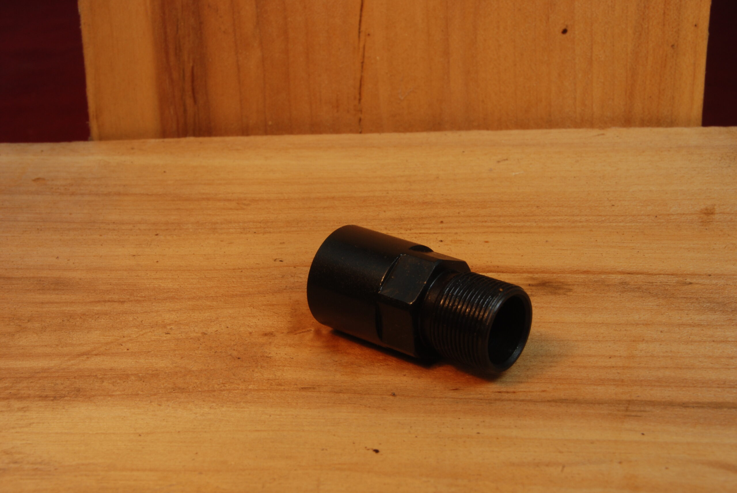 5/8"×24 RH (female) to 5/8"×24 RH (male) 1" Barrel Extension - SKU#230