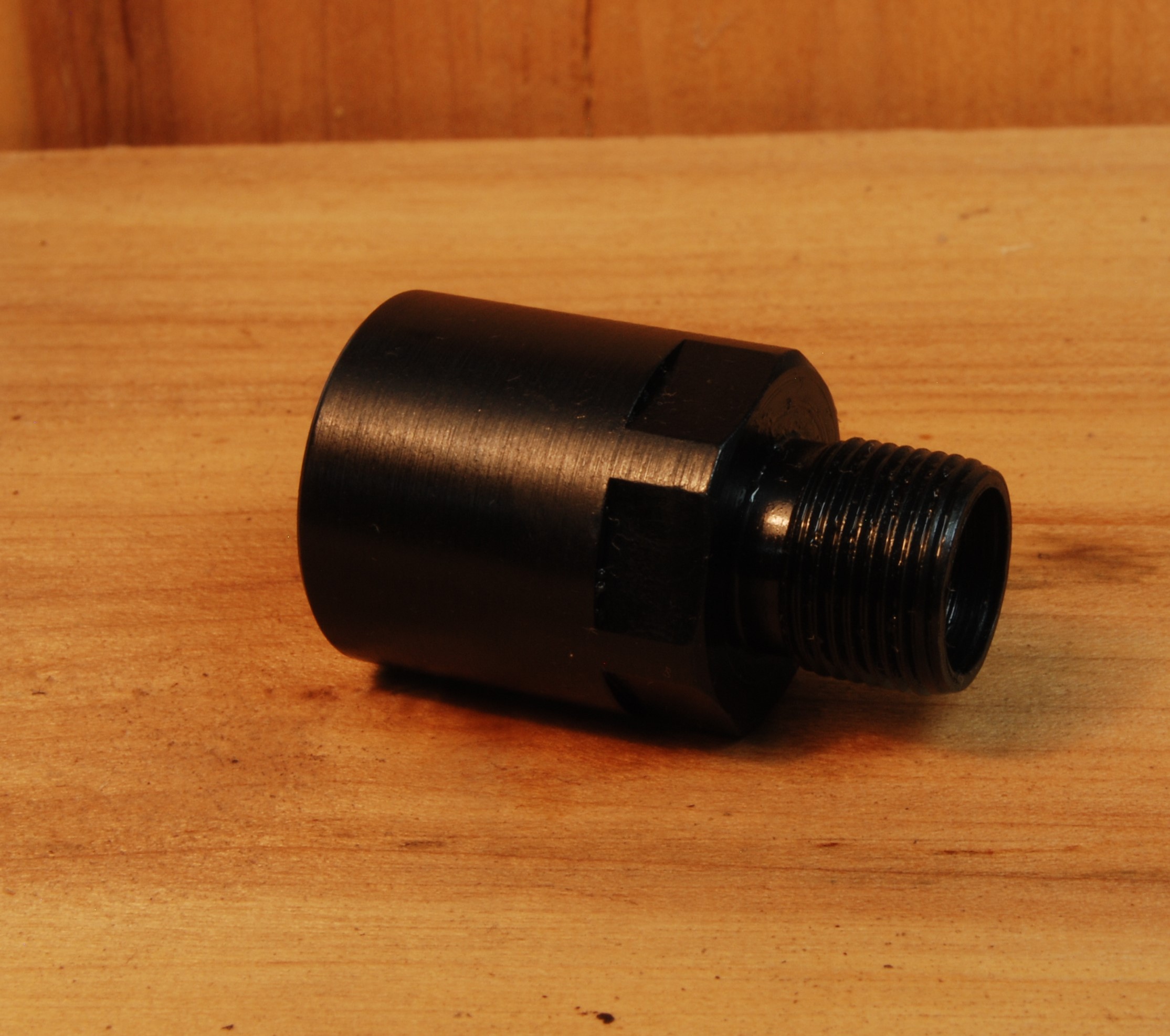5/8"-24 (female) to 1/2"-28 (male) Thread Converter / Adapter - SKU#080 - Image 4