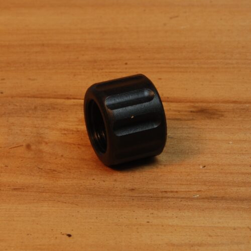 5/8"- 24 TPI, Blued Fluted Thread Protector   1" OD x  .625" Long - SKU#9580