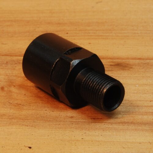 1/2"-28 TPI (female) to Metric M9 X .75 (male) Thread Converter - SKU#073