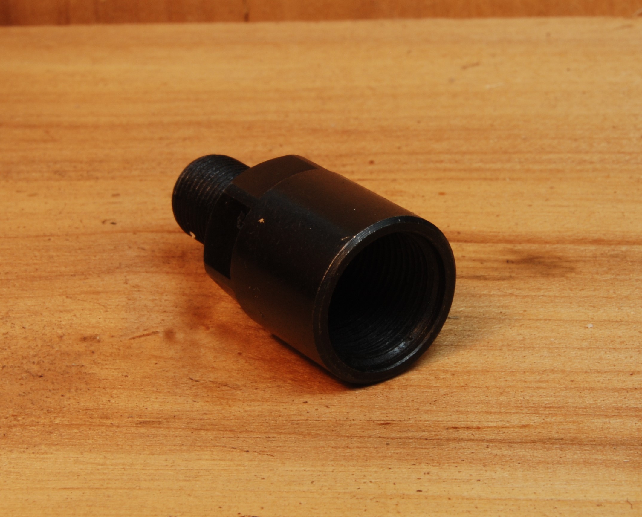 1/2"-28 TPI (female) to Metric M9 X .75 (male) Thread Converter - SKU#073 - Image 4