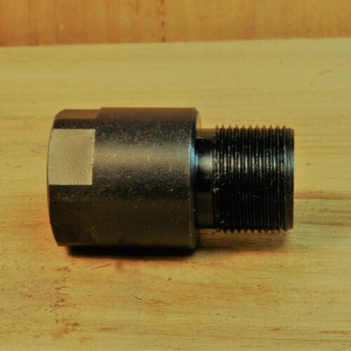 14 mm x 1 LH (female) to 1/2"-28 (male) Barrel Adapter Thread Converter - SKU#140
