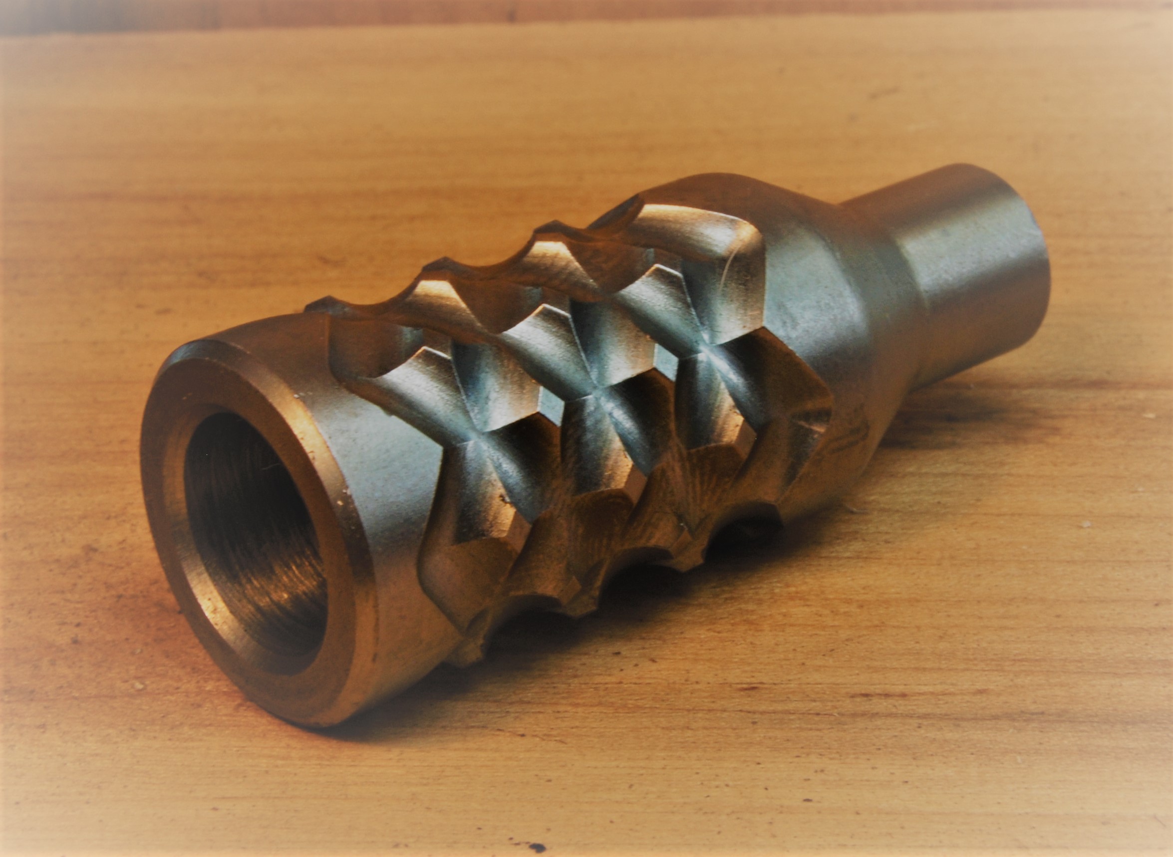 Tactical Bolt Handle, "Switch Back" Design - Stainless Steel - SKU#013 - Image 2