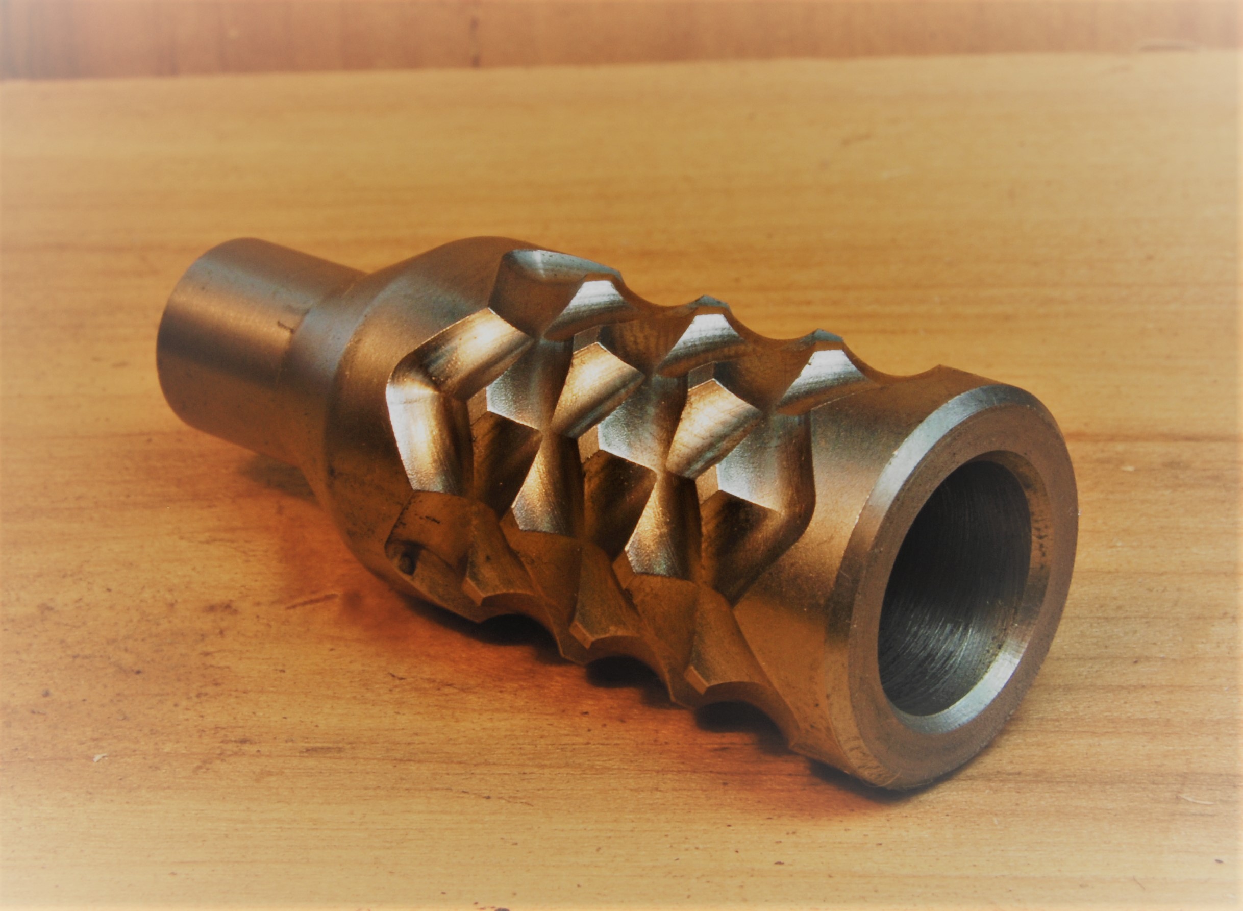Tactical Bolt Handle, "Switch Back" Design - Stainless Steel - SKU#013