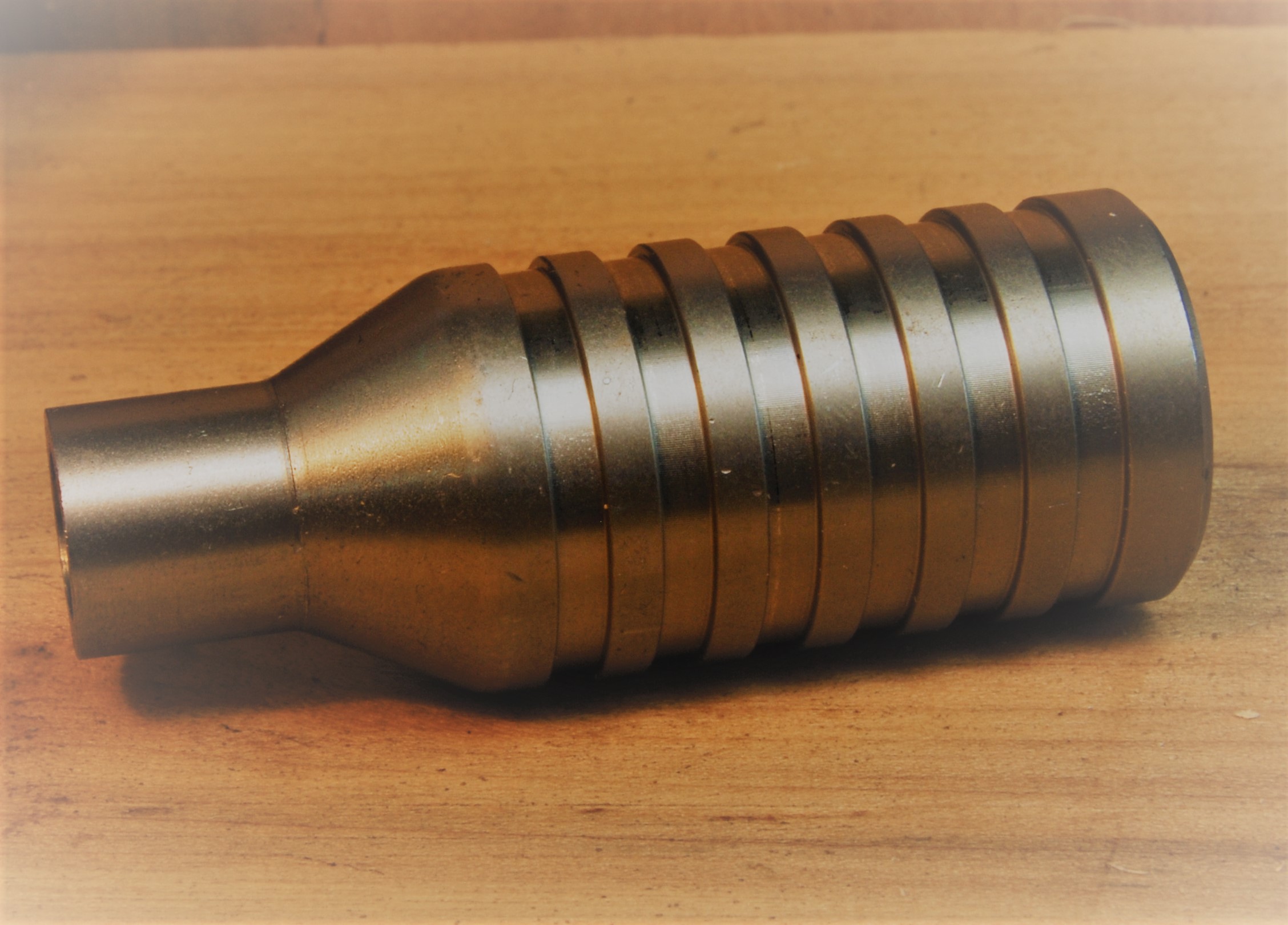 Tactical Bolt Handle, "LABRINTH" Design - STAINLESS STEEL - SKU#007 - Image 2