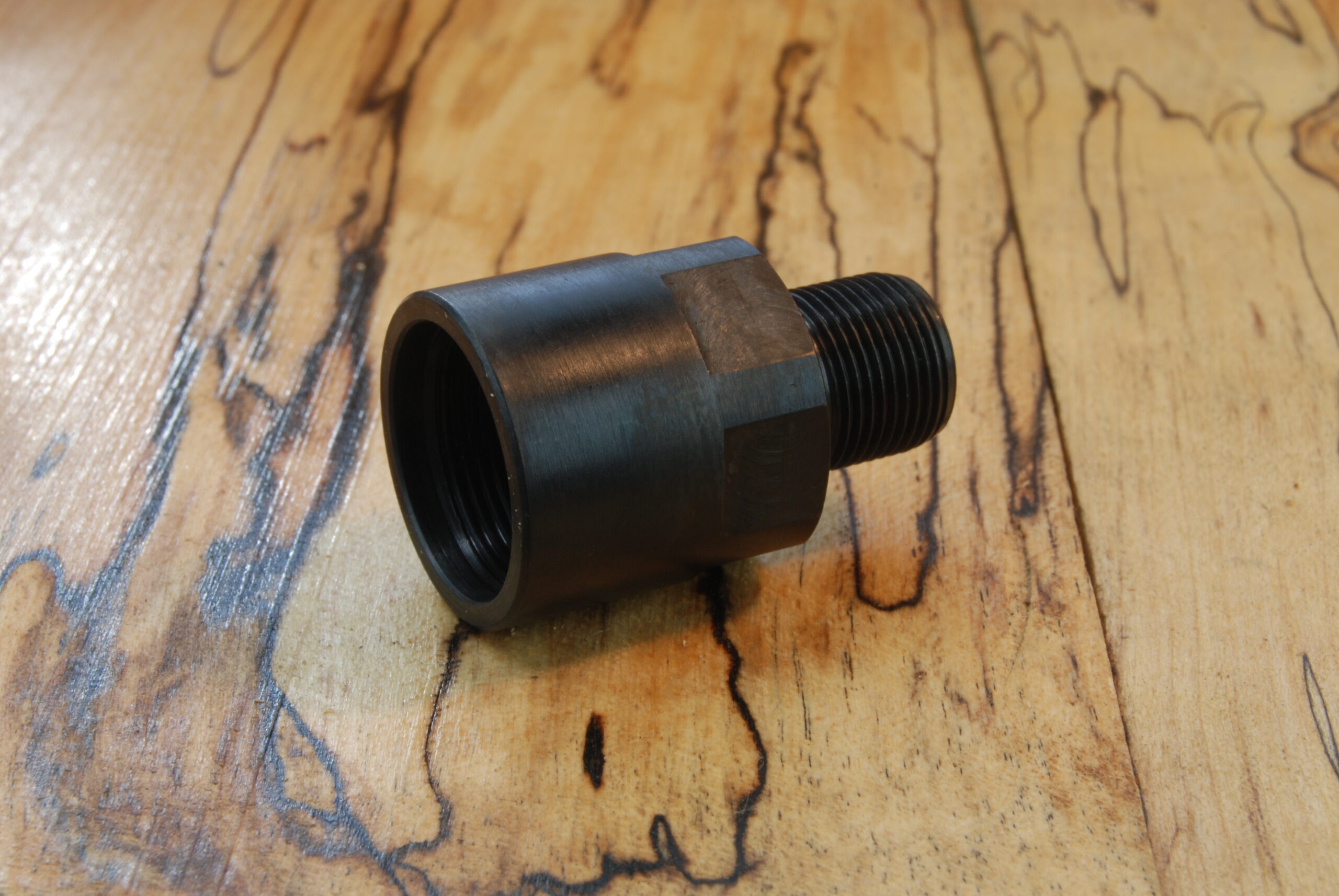 M18 x 1 RH (female) to U.S. 1/2" x 28 (male) Barrel Adapter Thread Converter - SKU#085 - Image 5