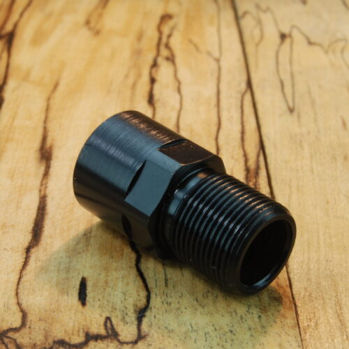 5/8"-32 (female) to 5/8"-24 (male) Barrel Adapter Thread Converter - SKU#083