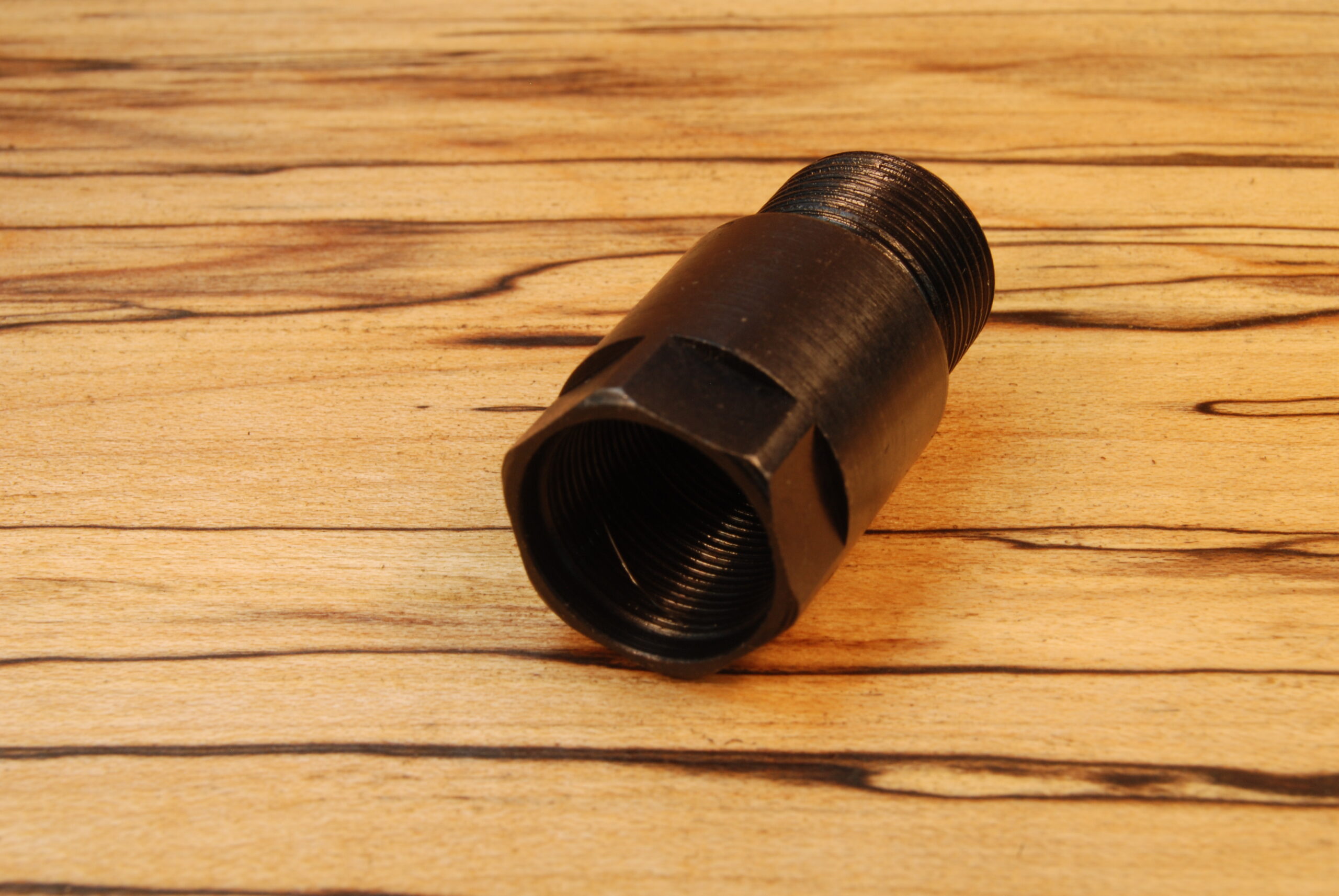 U.S. to METRIC- Barrel Adapter Thread Converter U.S. 1/2" x 36 (female) to M13.5 x 1 LH (male) - SKU#087 - Image 4