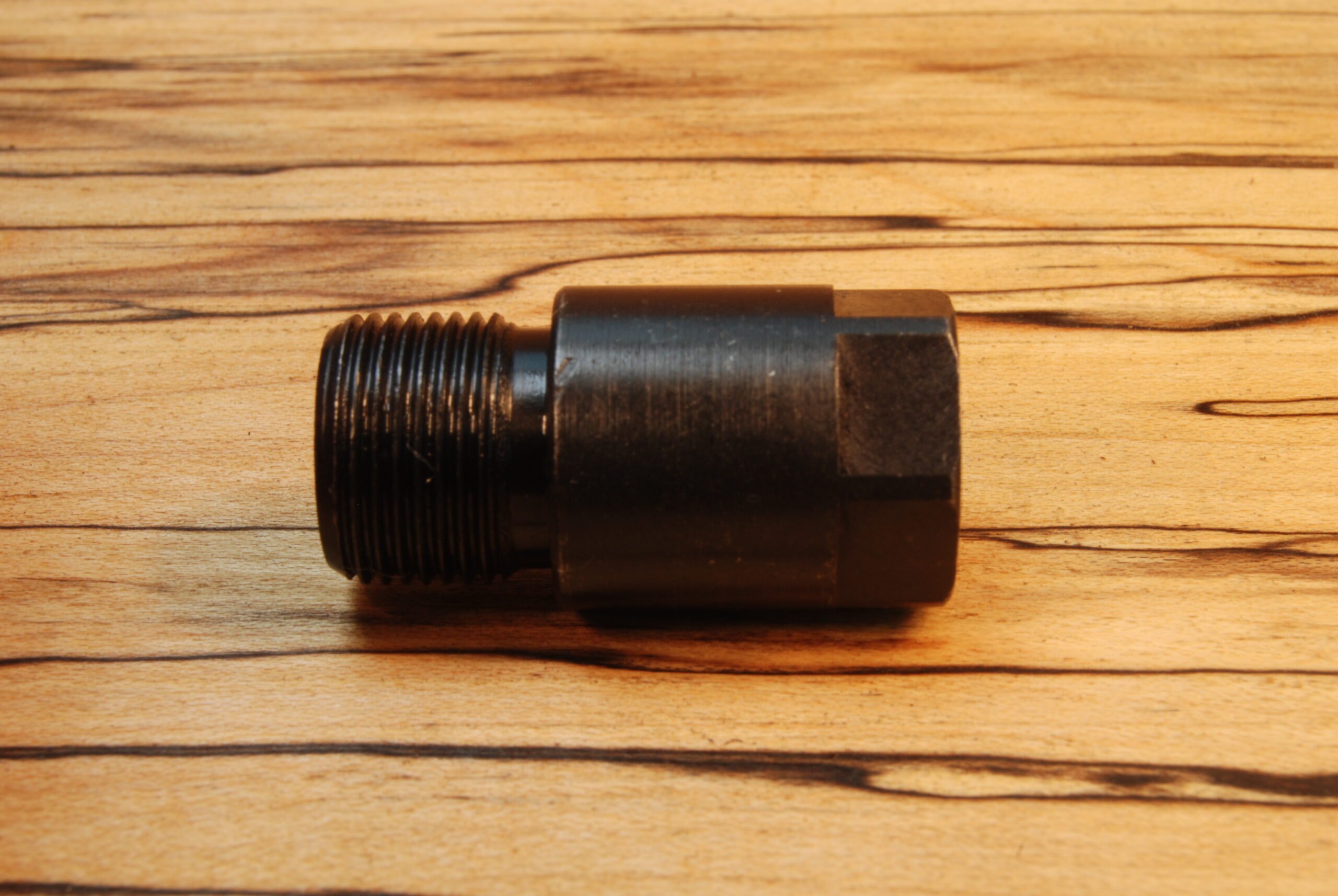 U.S. to METRIC- Barrel Adapter Thread Converter U.S. 1/2" x 36 (female) to M13.5 x 1 LH (male) - SKU#087 - Image 2