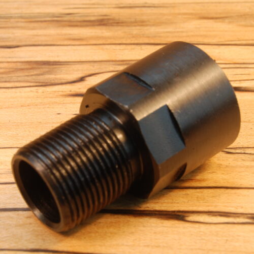 3/4"-24 (female) to M18 x 1.5 RH (male) Thread Converter 338 Lapua, Ruger Precision - SKU#164