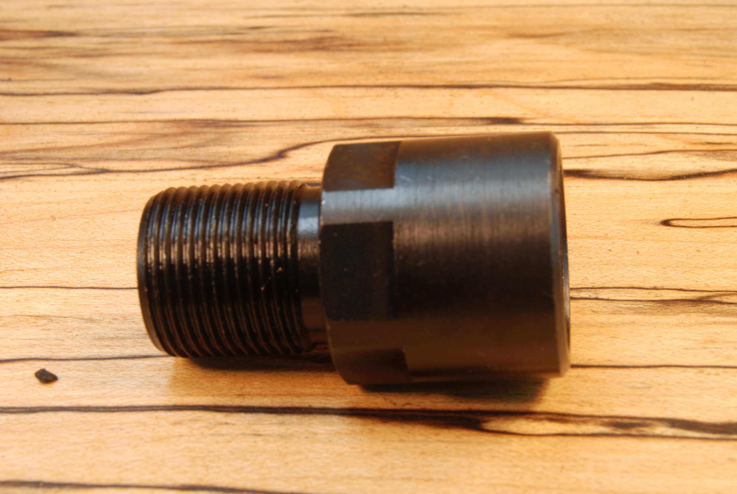 M14.5-1 LH (female) to 9/16-24 (male) Thread Converter -40 S&W-Glock-HK- SKU#189 - Image 2