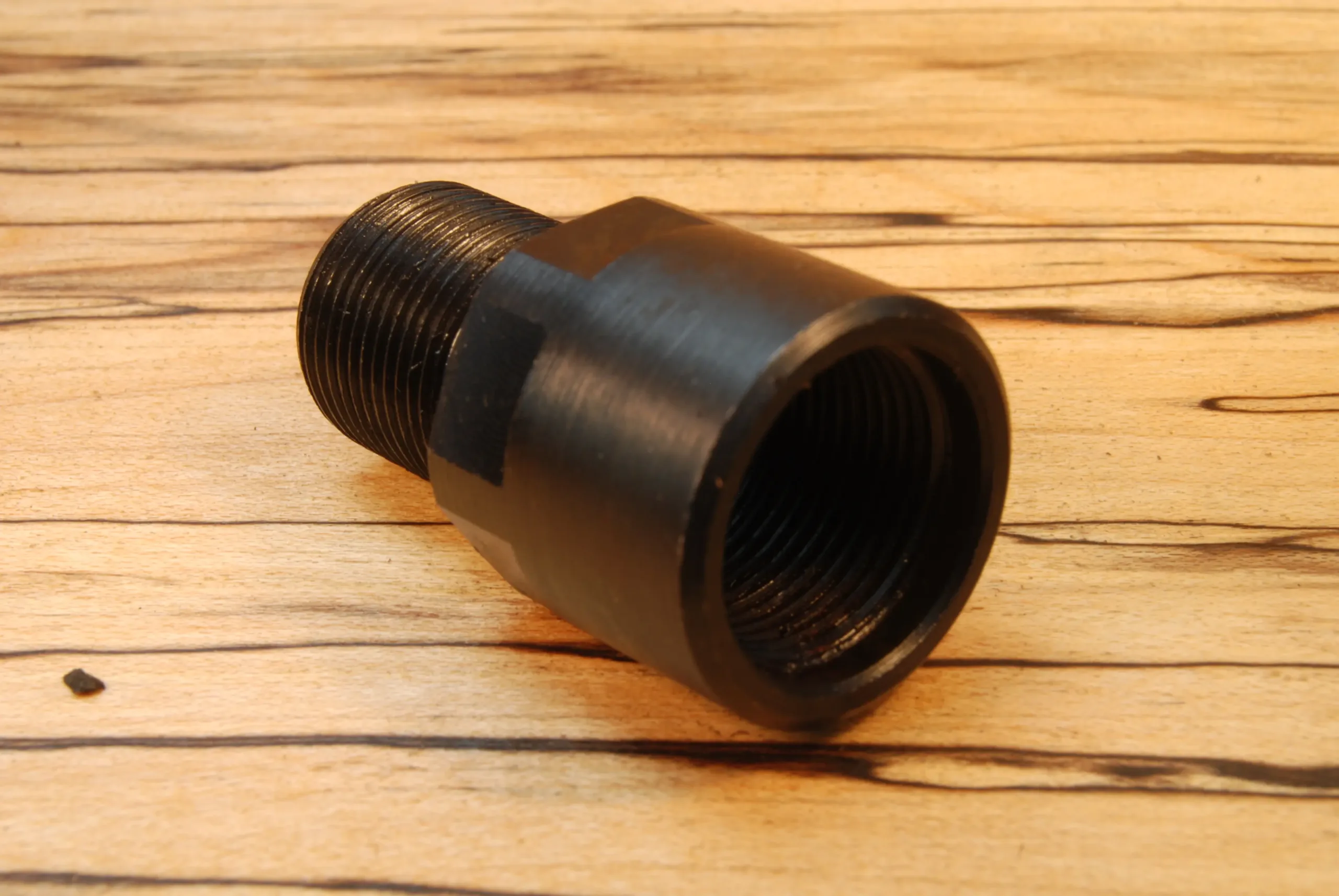 M18x1.5 RH (female) to 3/4"-24 (male) Thread Converter - SKU#233