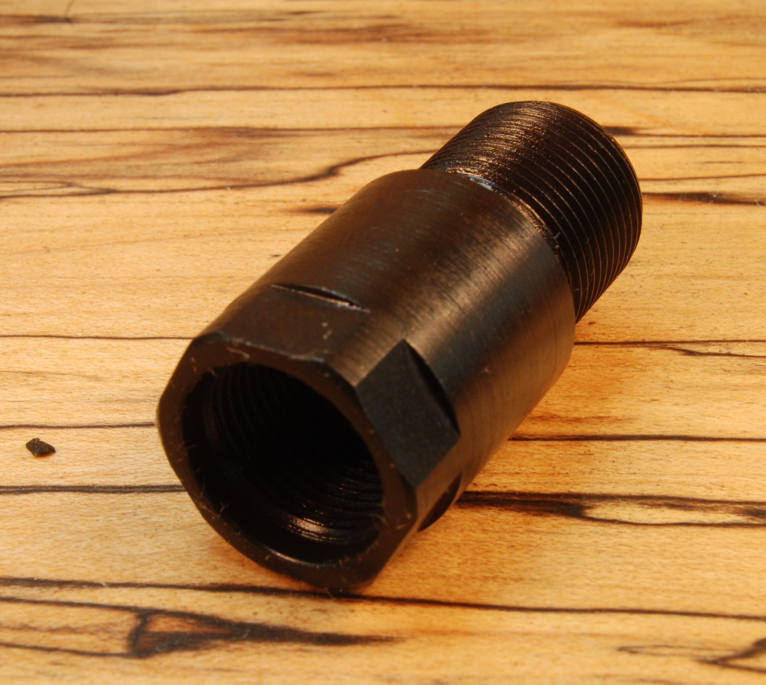 9/16"-24 LH (LEFT Hand female) to 5/8"-24 (male) Thread Converter - SKU#089 - Image 6
