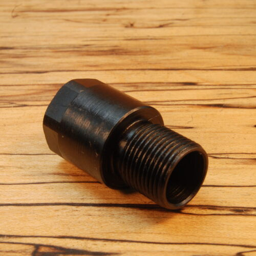 5/8"-18 (female) to 5/8"-32 (male) Thread Converter -375 Ruger Guide Gun SKU#181
