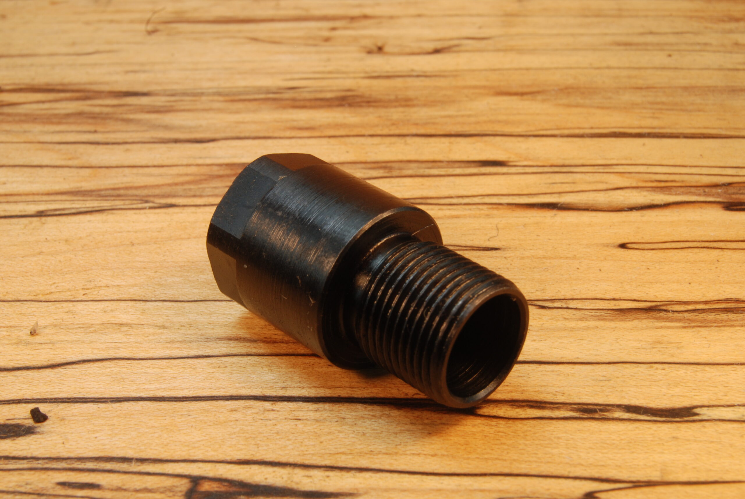 5/8"-24 (female) to 9/16"-18 (male) Thread Converter - SKU#165 - Image 2