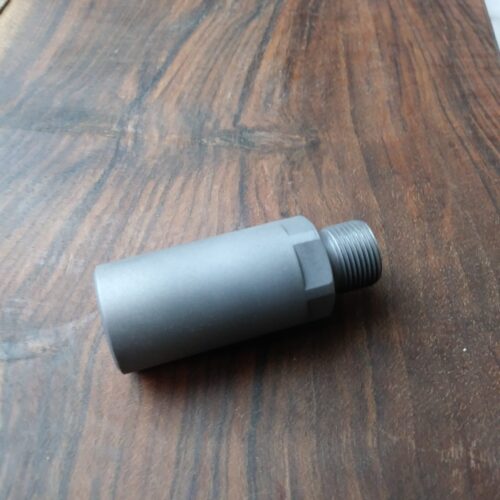 9/16"-24 (female) to 5/8"-24 (male)-BOSS- Thread Converter / Adapter-Stainless Steel- SKU#209