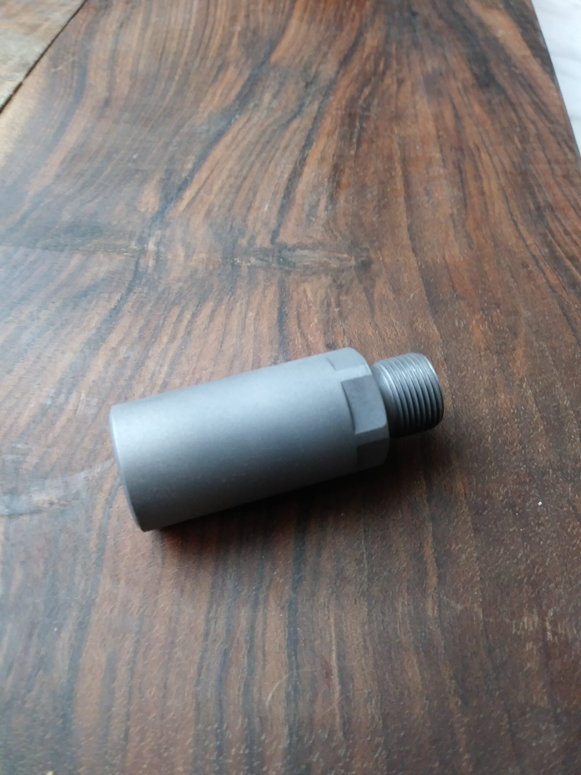 1/2-28 to 1/2-28 STAINLESS 1-1/2" Barrel EXTENSION SKU#037ss - Image 3