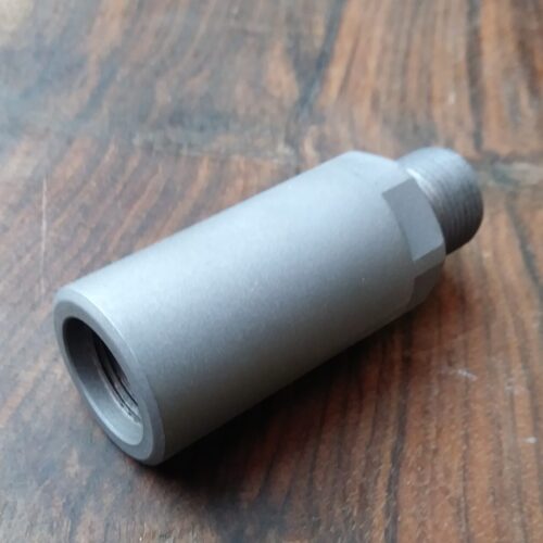 9/16"-24 (female) to 1/2"-28 (male)-BOSS- Thread Converter / Adapter-Stainless Steel-SKU#210