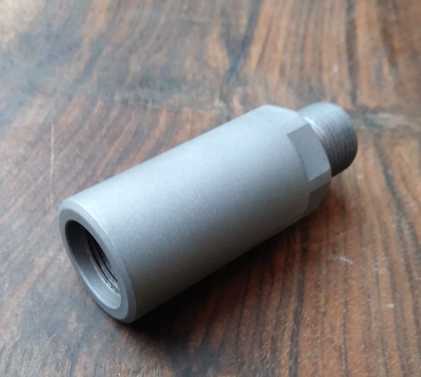 1/2-28 to 1/2-28 STAINLESS 1-1/2" Barrel EXTENSION SKU#037ss - Image 2