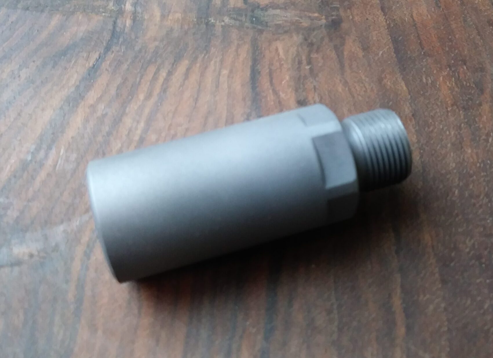 1/2-28 to 1/2-28 STAINLESS 1-1/2" Barrel EXTENSION SKU#037ss