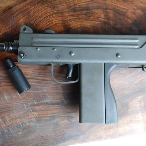 3/4"-10 to 5/8"-32 Thread Converter ( Blued Steel ) Cobray-M11 & TEC-9 SKU#154