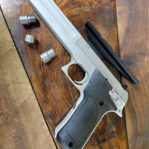 S&W 622 STAINLESS Adapter with Fluted Thread Protector - SKU#193